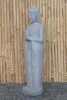  Product image 2 of the product “Standing Buddha made of Riverstone, position Namaskara , H. 118cm. ”